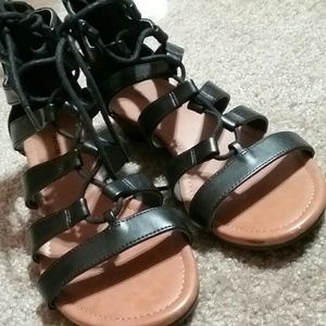 New Size 6 1/2 American Eagle Sandal Wedges
